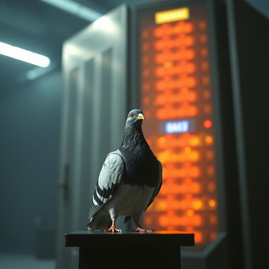 Unpaid Security Detail — Nobody breaches the racks on his watch. He works for crumbs.